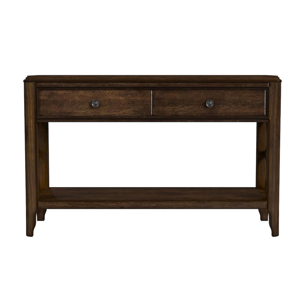 Stark Sofa Table in Cherry. Picture 2