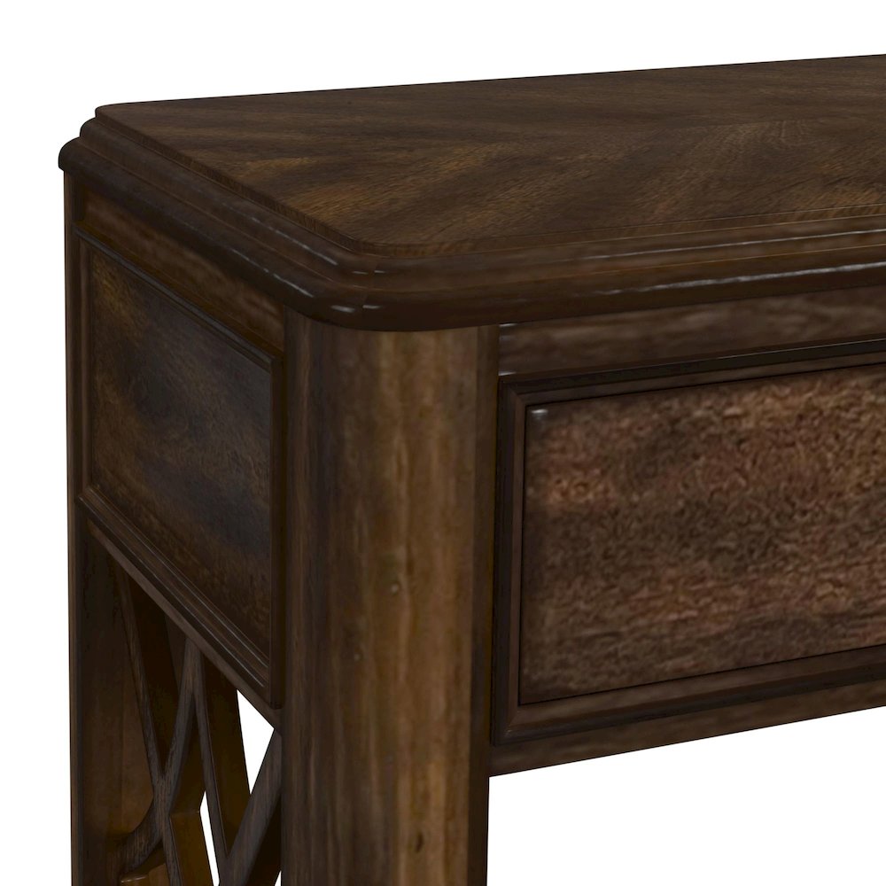 Stark Sofa Table in Cherry. Picture 6