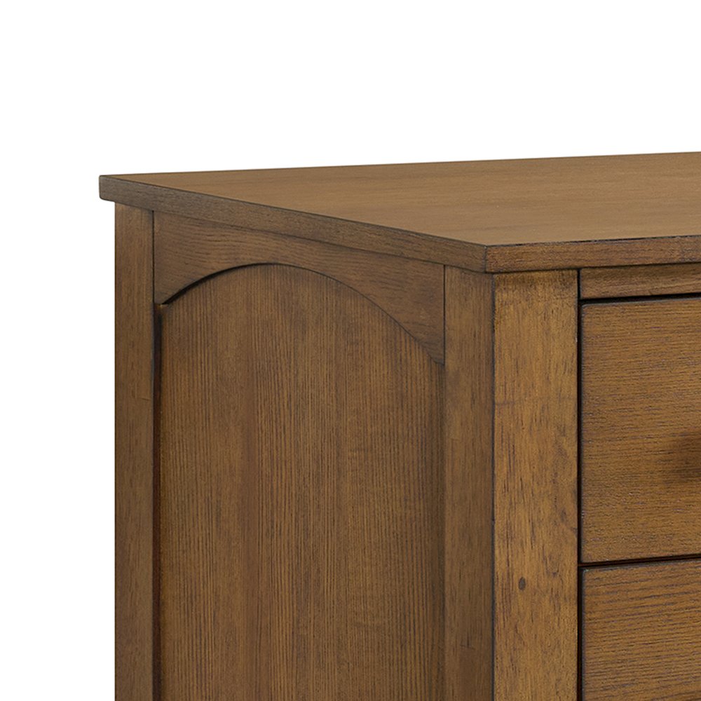 Beth File Cabinet in Brown Oak. Picture 5