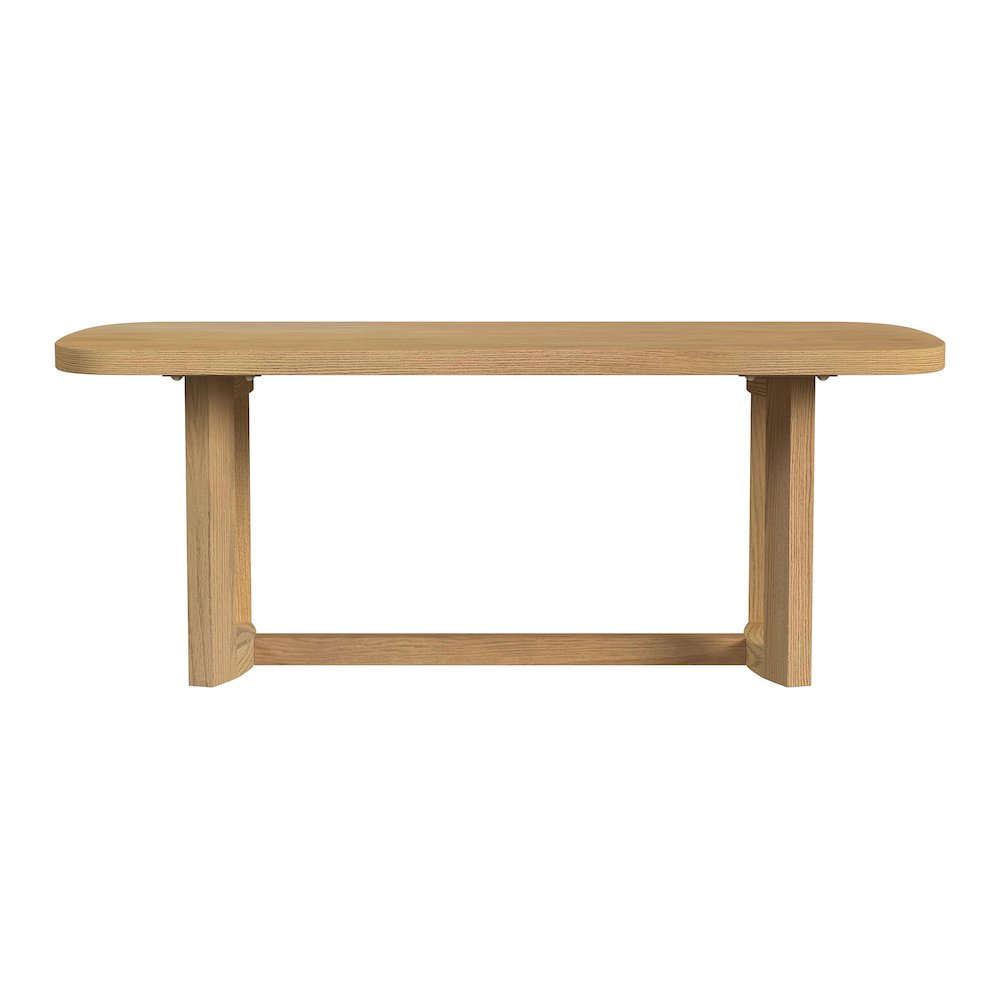 Canal Rectangular Dining Table in Natural. Picture 4