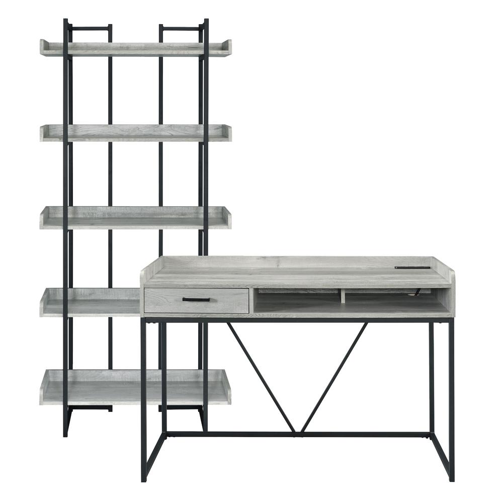 Peyton 2Pc Set in Grey. Picture 1