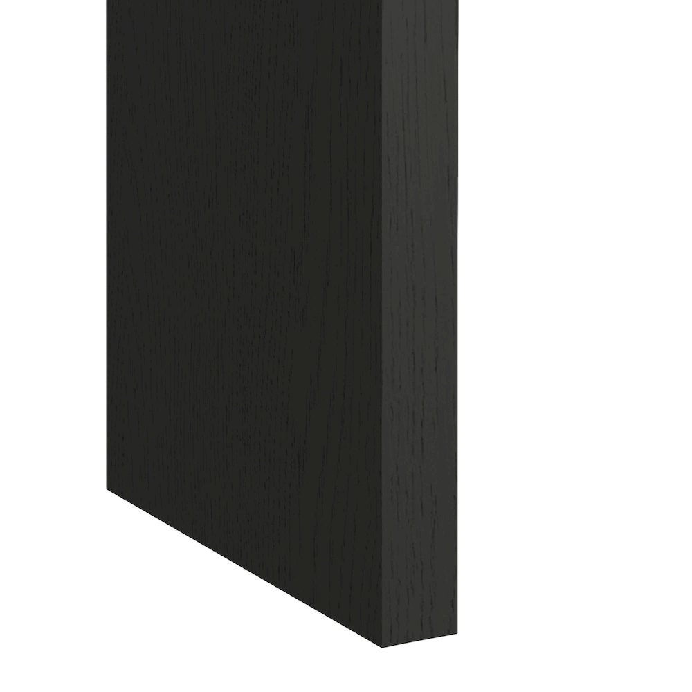 Ridgemont Dressing Table in Black with Grain. Picture 5