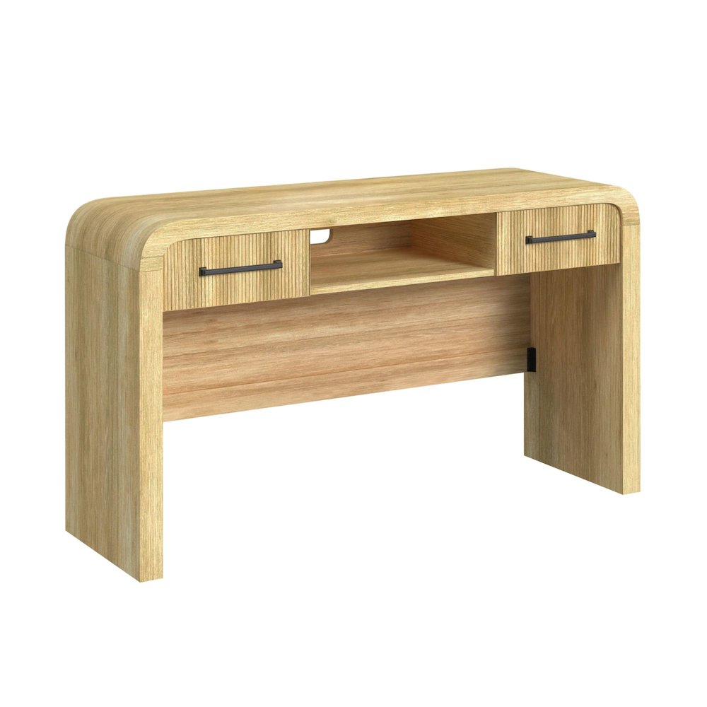 Ridgemont Dressing Table in Natural. Picture 1