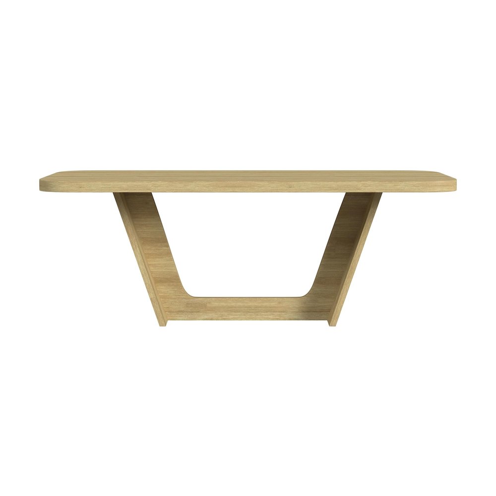 Ridgemont Rectangular Dining Table in Natural. Picture 2