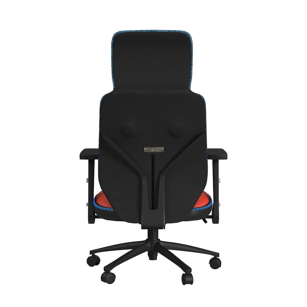 Salzburg Gaming Chair with LED and Speaker in Black and Red - 3A Packing. Picture 5