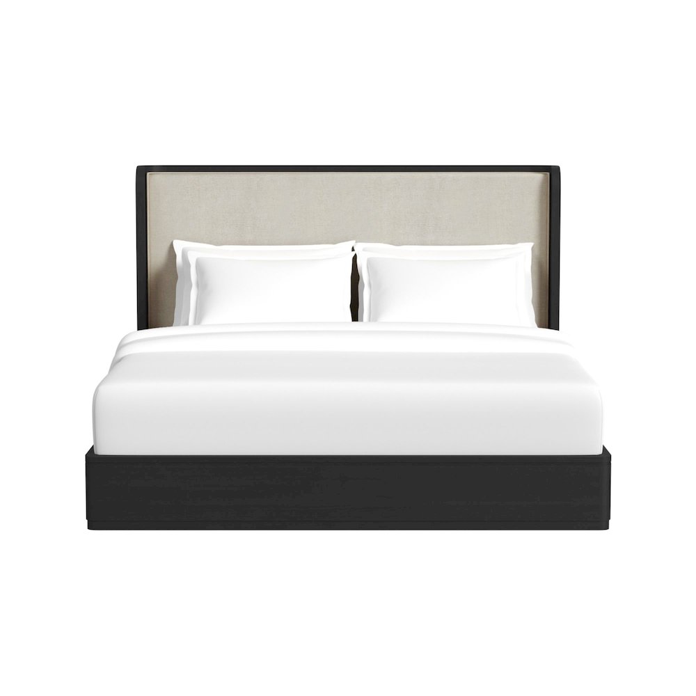 Camelot King UPH Bed in Black. Picture 3