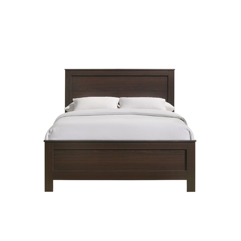 Santino Full Panel Bed in Espresso. Picture 2