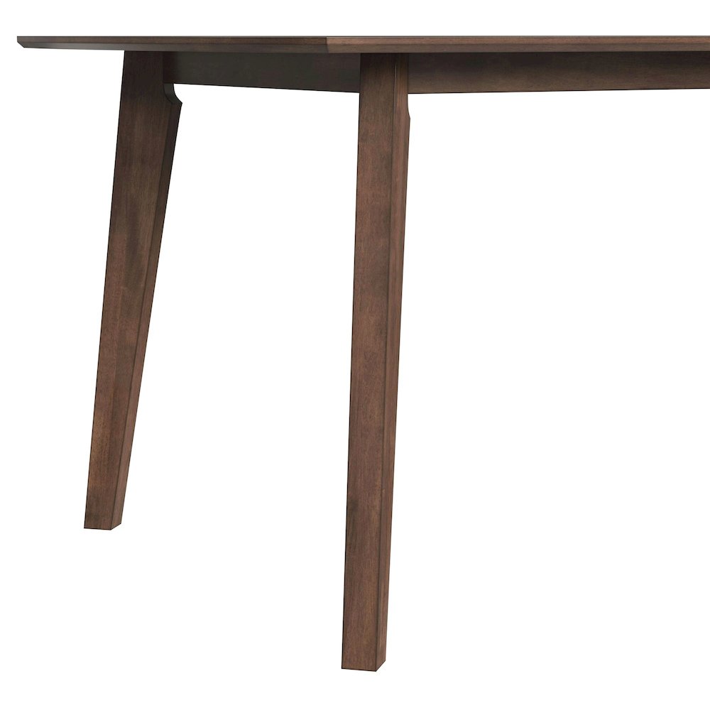 Veronica Rectangular Dining Table in Walnut. Picture 9