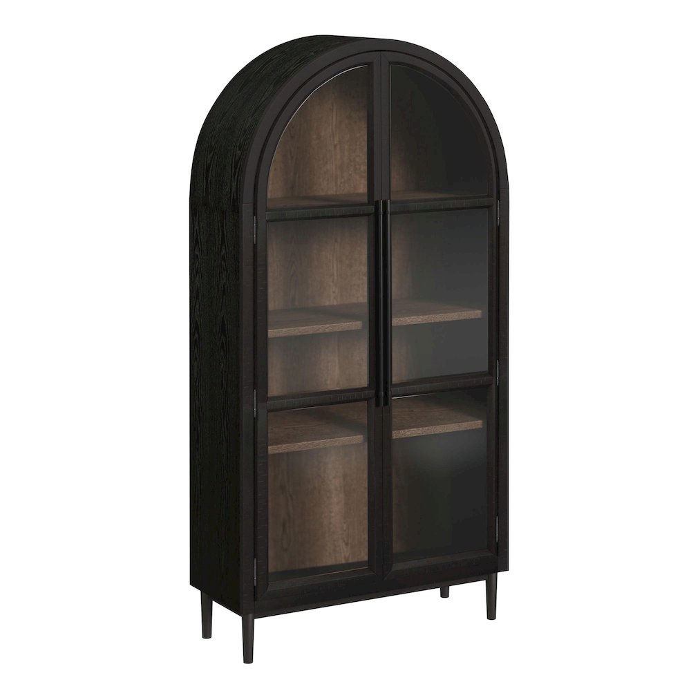 Galicia Bookcase in Espresso. Picture 1