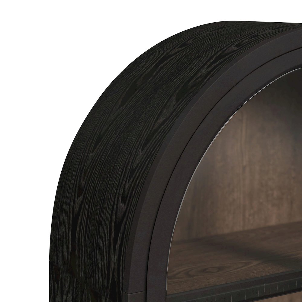 Galicia Bookcase in Espresso. Picture 5
