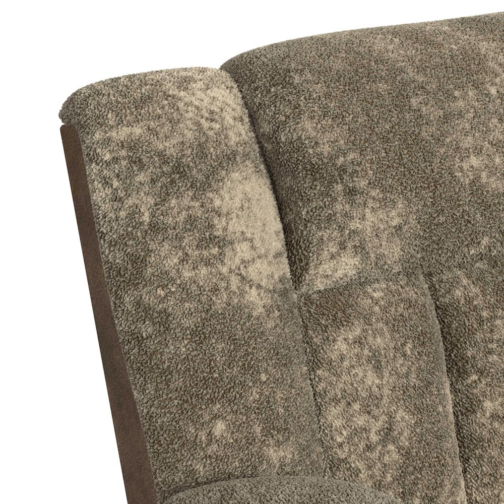 Celeste 6PC Motion Sectional Set in Dillon/Shire Cappuccino. Picture 7