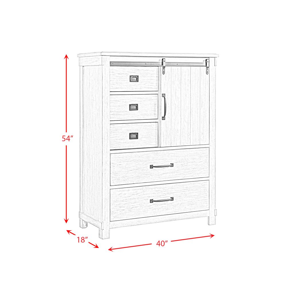 Jack 5-Drawer Gentlemen's Chest. Picture 4