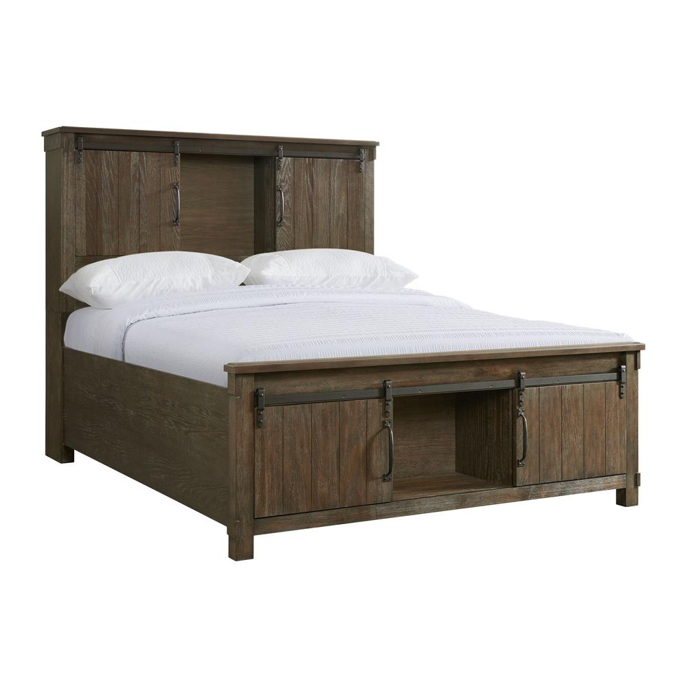Picket House Furnishings Jack Queen Platform Storage Bed. Picture 72
