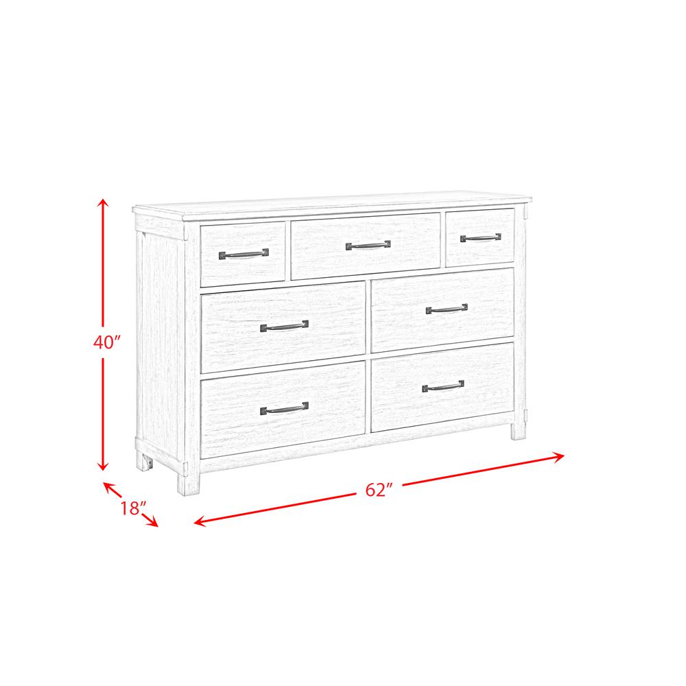 Jack 7-Drawer Dresser. Picture 2