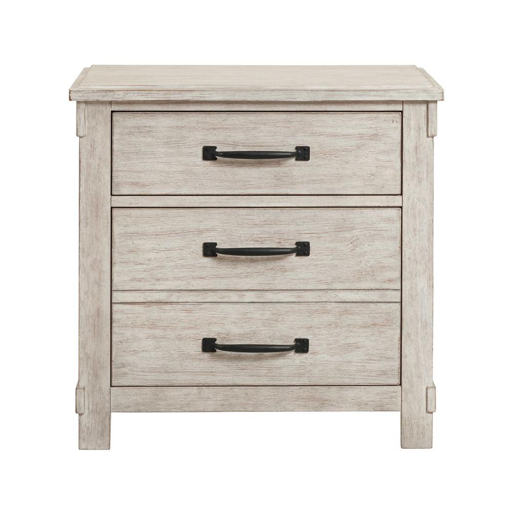 Picket House Furnishings Jack 2-Drawer Nightstand with USB Ports. Picture 4