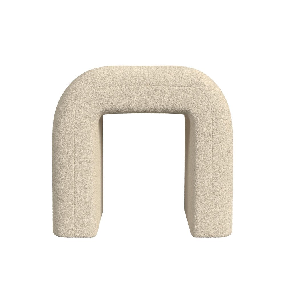 Seqouia Bench With 2 Stools in Ching Cream. Picture 5