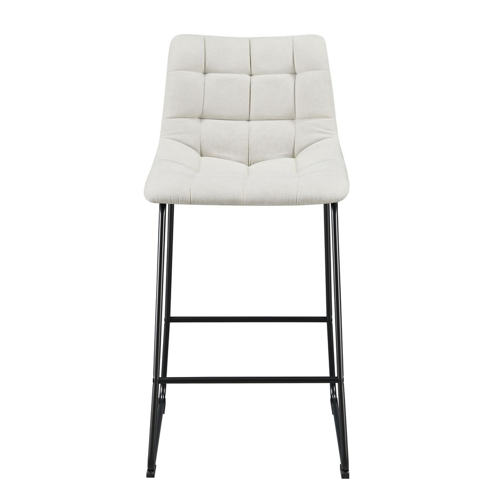 Picket House Furnishings Richmond 30" Bar Stool in Linen White. Picture 5