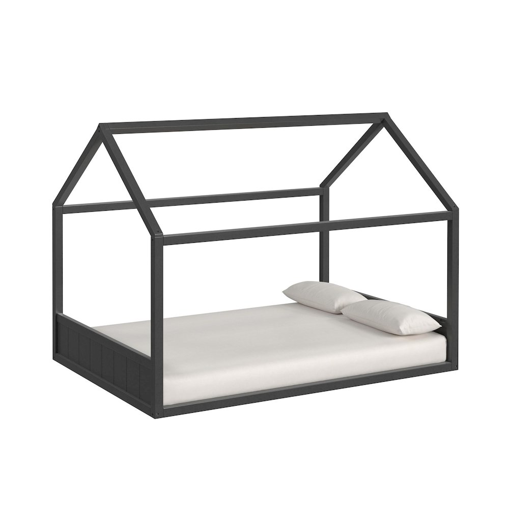Santino Full Montessori Bed in Grey. Picture 2
