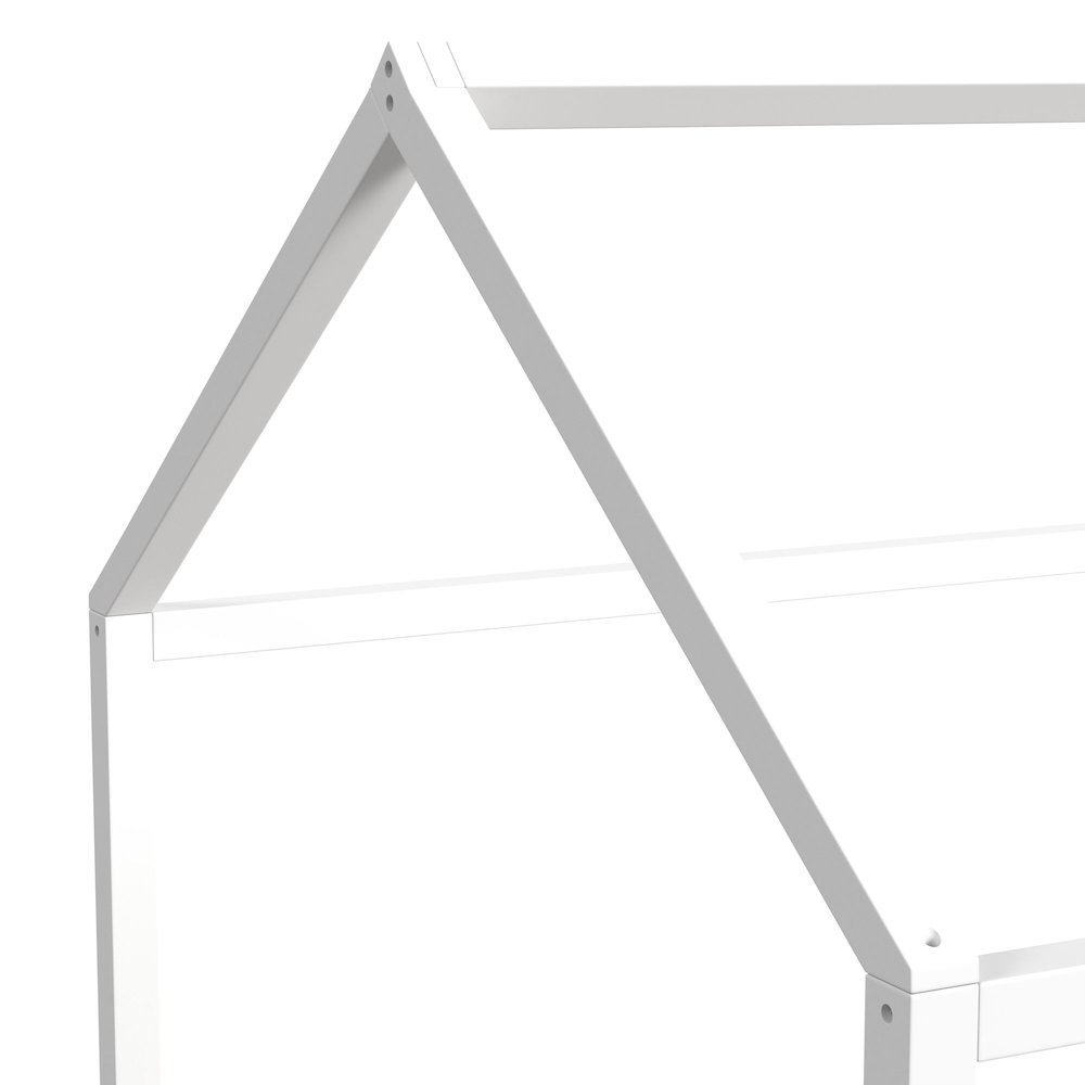 Santino Full Montessori Bed in White. Picture 3