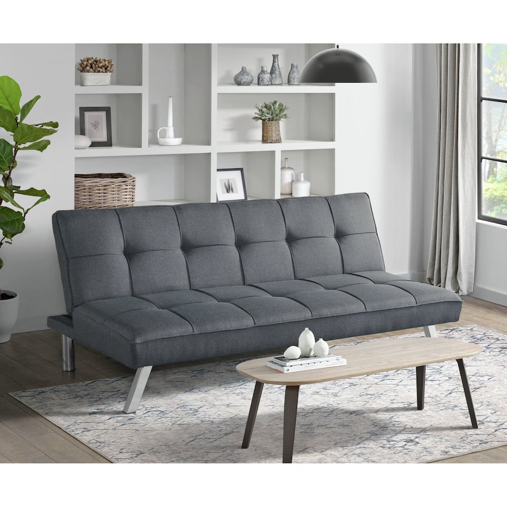 McAllen Sleeper Sofa in Sandra Grey. Picture 3