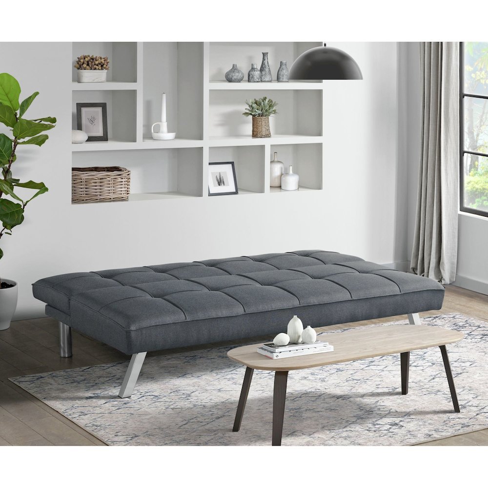 McAllen Sleeper Sofa in Sandra Grey. Picture 4