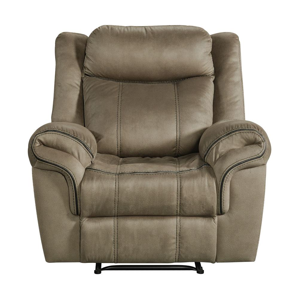 Tasso  Glider Recliner in T101 Brown. Picture 2