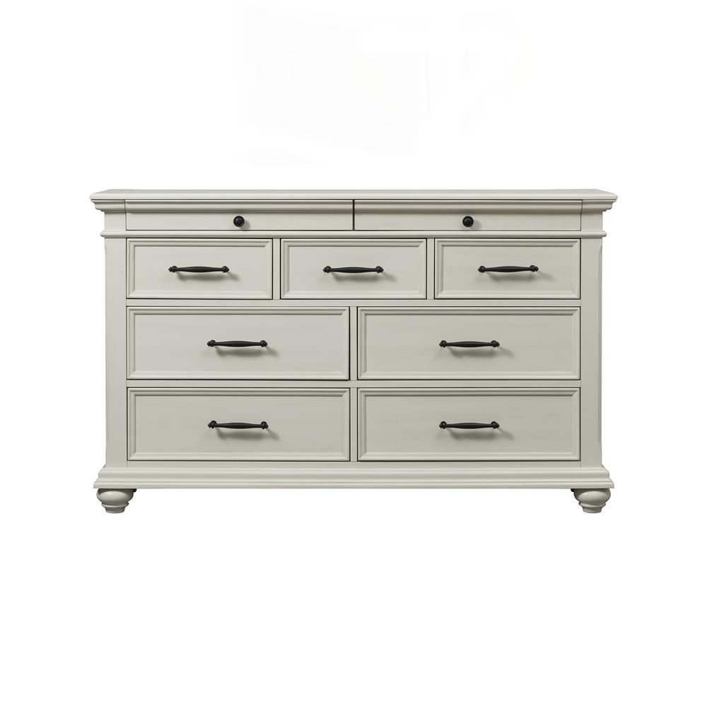 Brooks 9-Drawer Dresser in Antique White. Picture 15