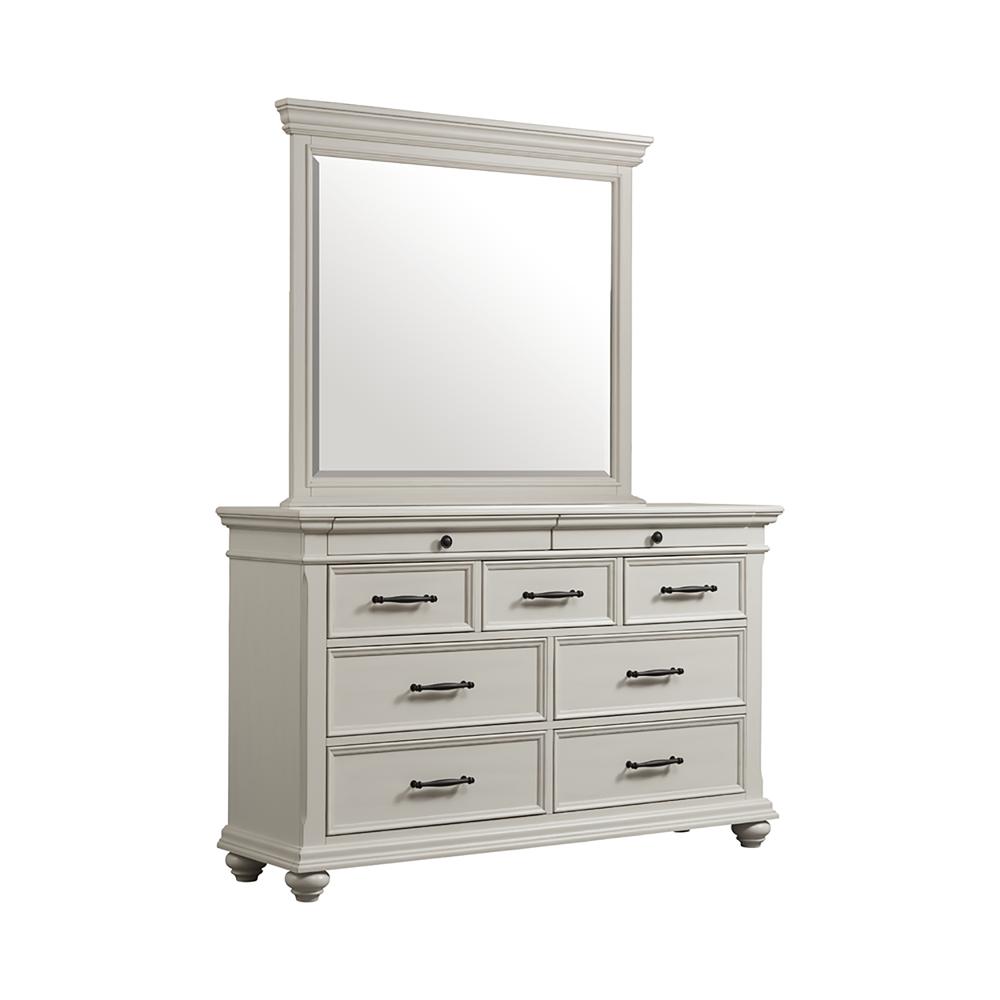 Brooks 9-Drawer Dresser in Antique White. Picture 2
