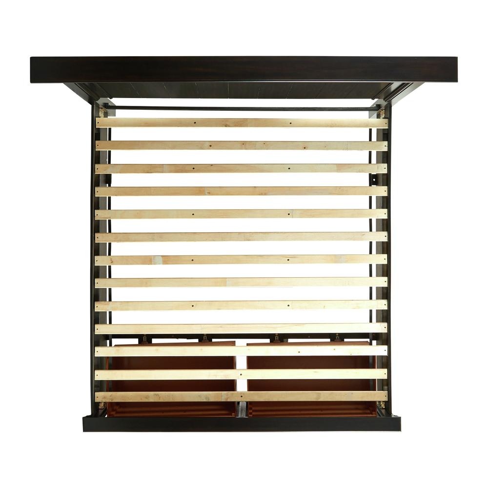 Brooks King Platform Storage 5PC Bedroom Set in Black. Picture 16