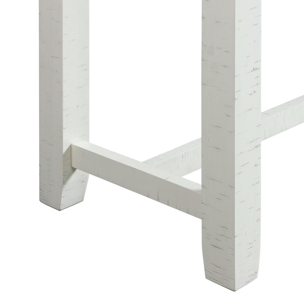 Picket House Furnishings Stanford Multipurpose Bar Table Set in White. Picture 10
