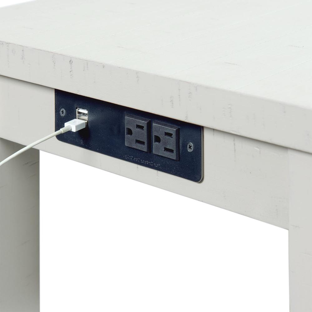 Picket House Furnishings Stanford Multipurpose Bar Table Set in White. Picture 9