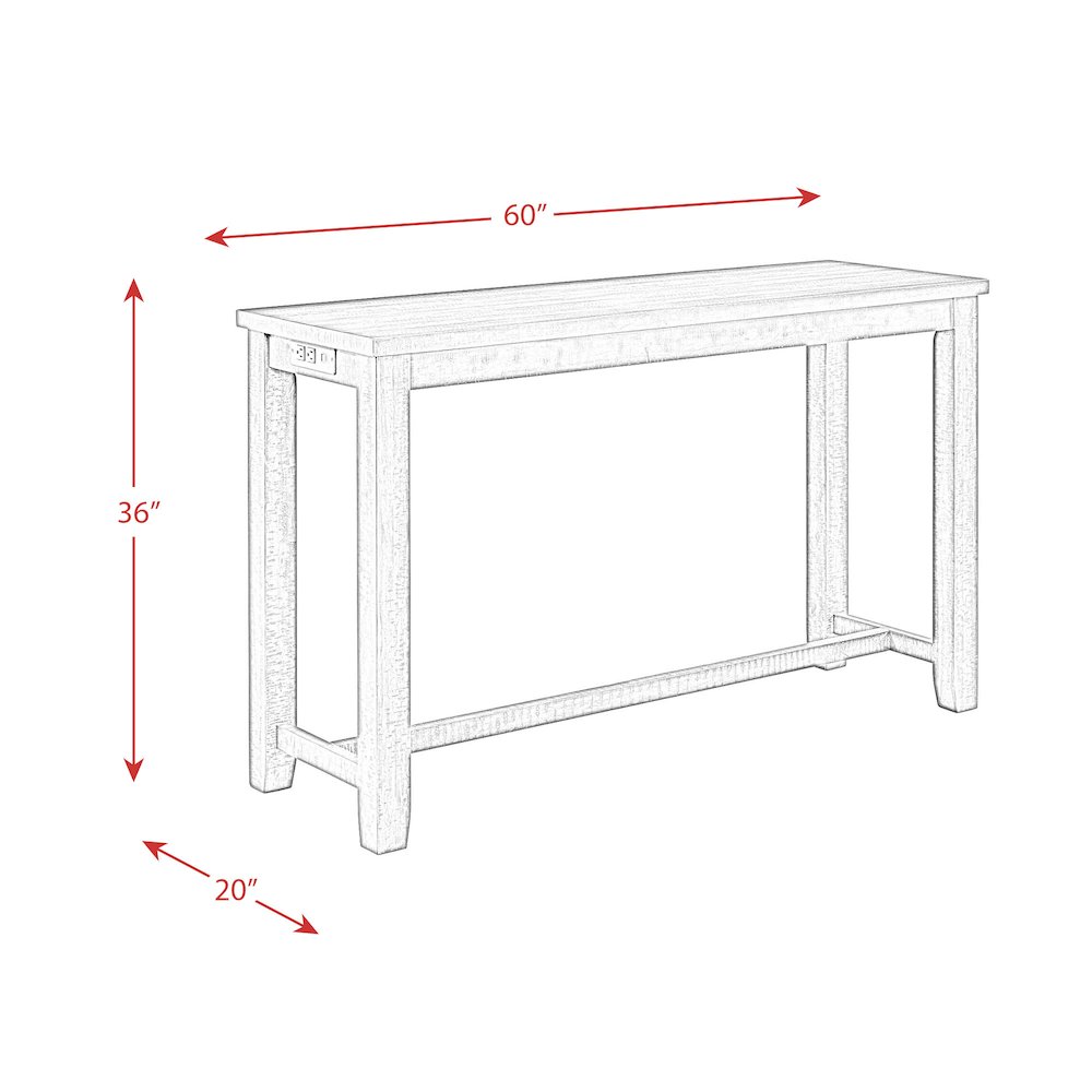 Stanford Occasional Bar Table Single Pack (Table + Three Stools). Picture 16