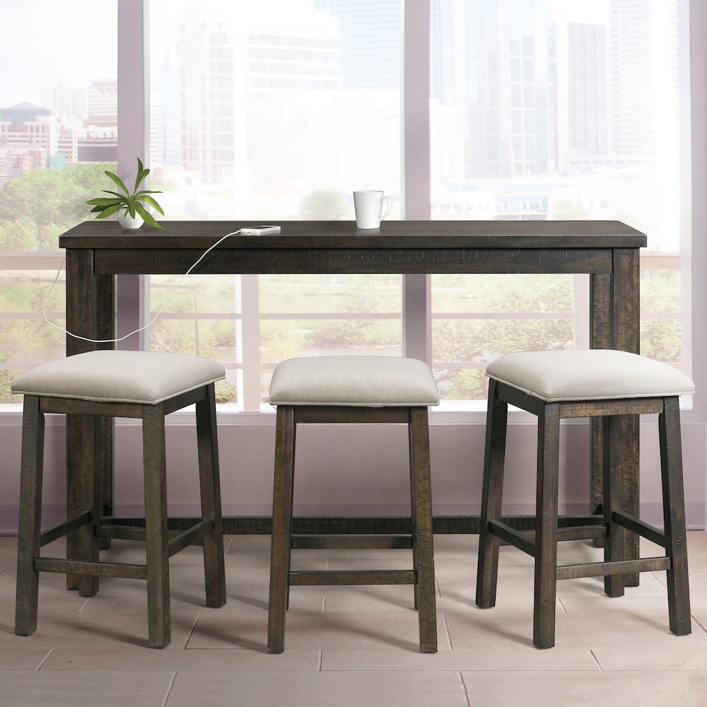 Stanford Occasional Bar Table Single Pack (Table + Three Stools). Picture 8