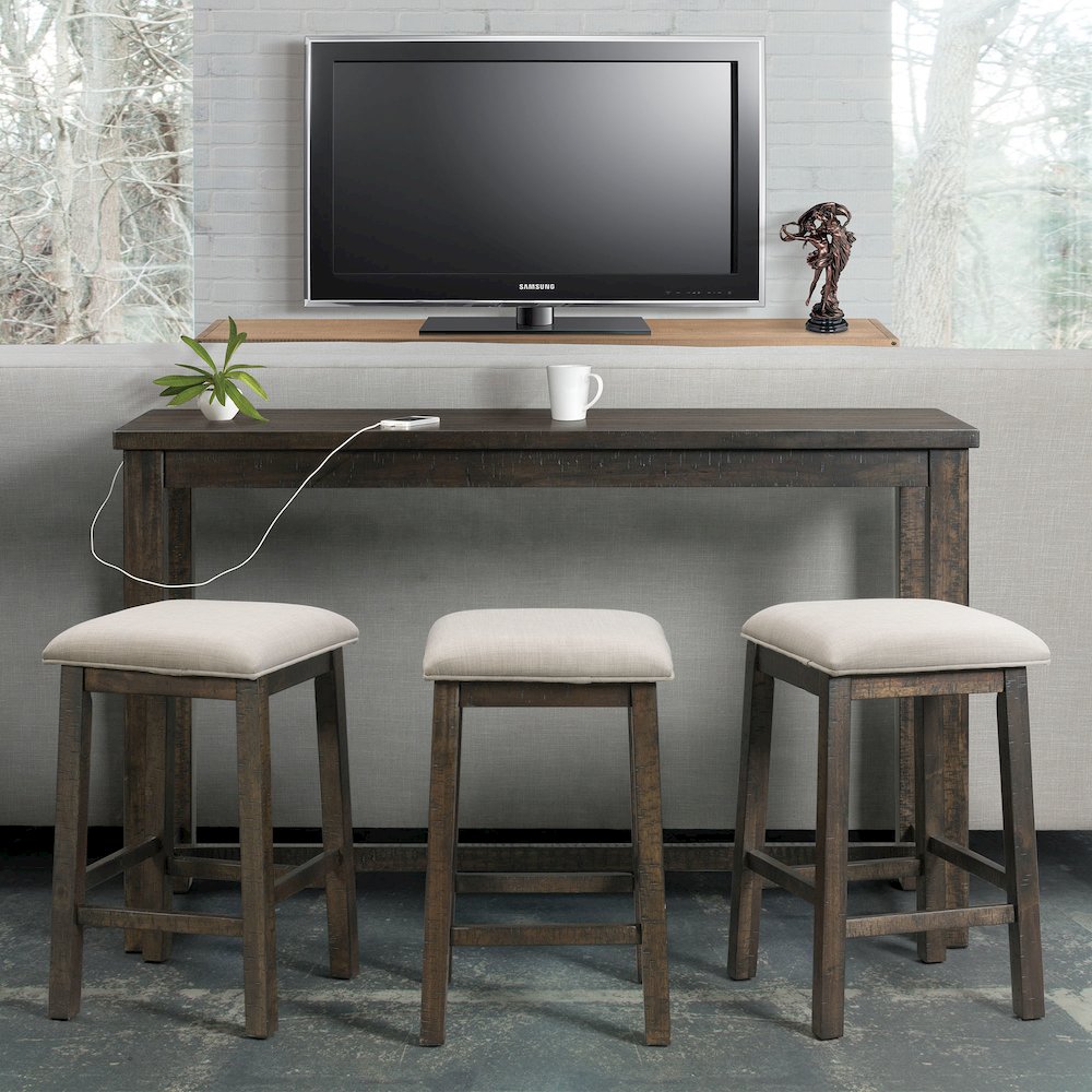 Stanford Occasional Bar Table Single Pack (Table + Three Stools). Picture 7