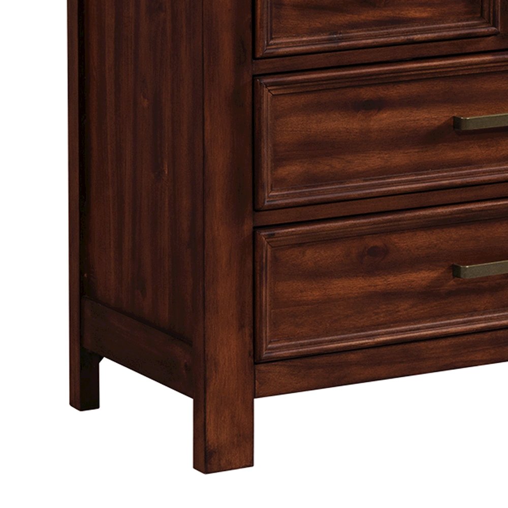 Damen 9-Drawer Dresser in Rich Cherry. Picture 3