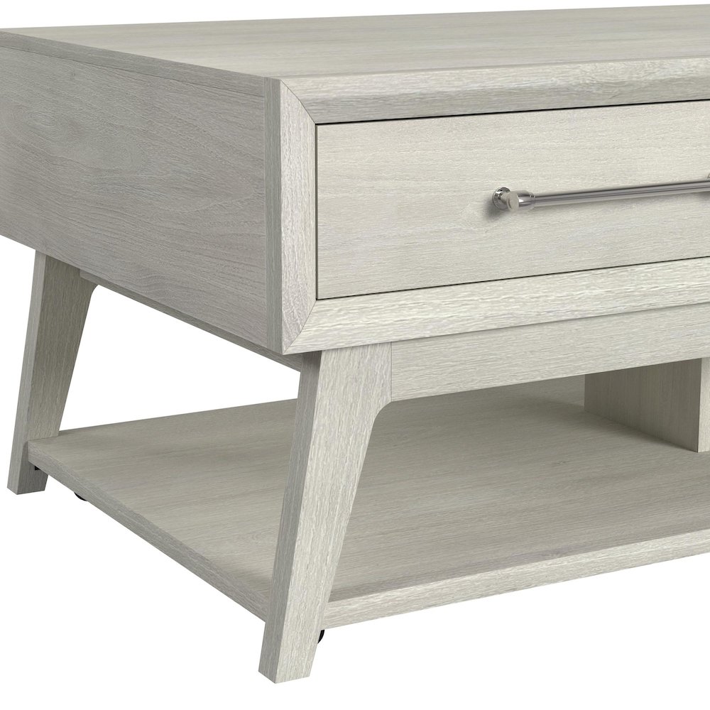 Clare 3PC Occasional Table Set in Almond-Coffee Table & Two End Tables. Picture 4