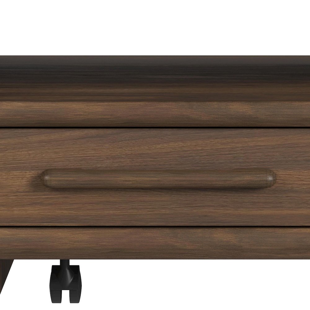Perth 2PC Occasional Table Set in Brown-Coffee Table & End Table. Picture 5