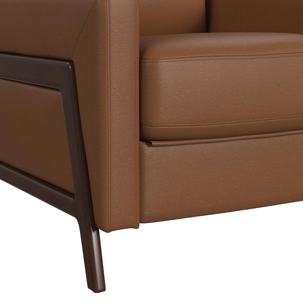 Continental P2 Recliner in Pebble Tan. Picture 7
