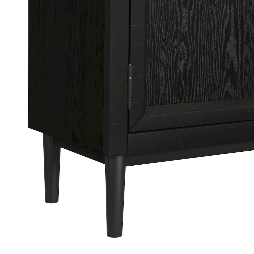 Europa Bookcase in Flat Black. Picture 7