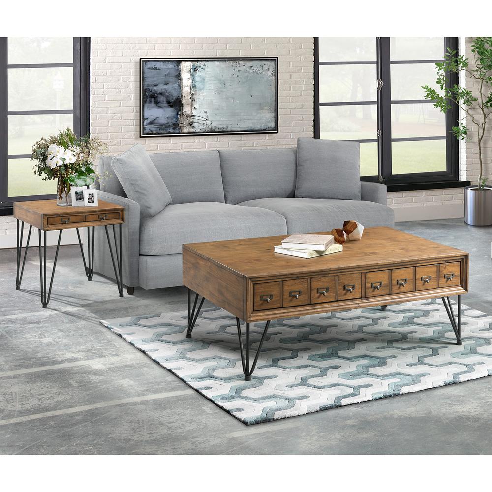 Tanner 2PC Occasional Table Set-Coffee Table and End Table. Picture 1
