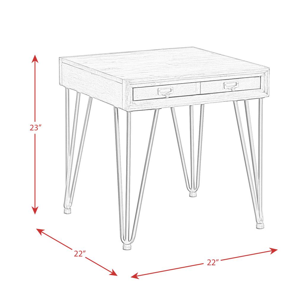 Tanner End Table. Picture 2