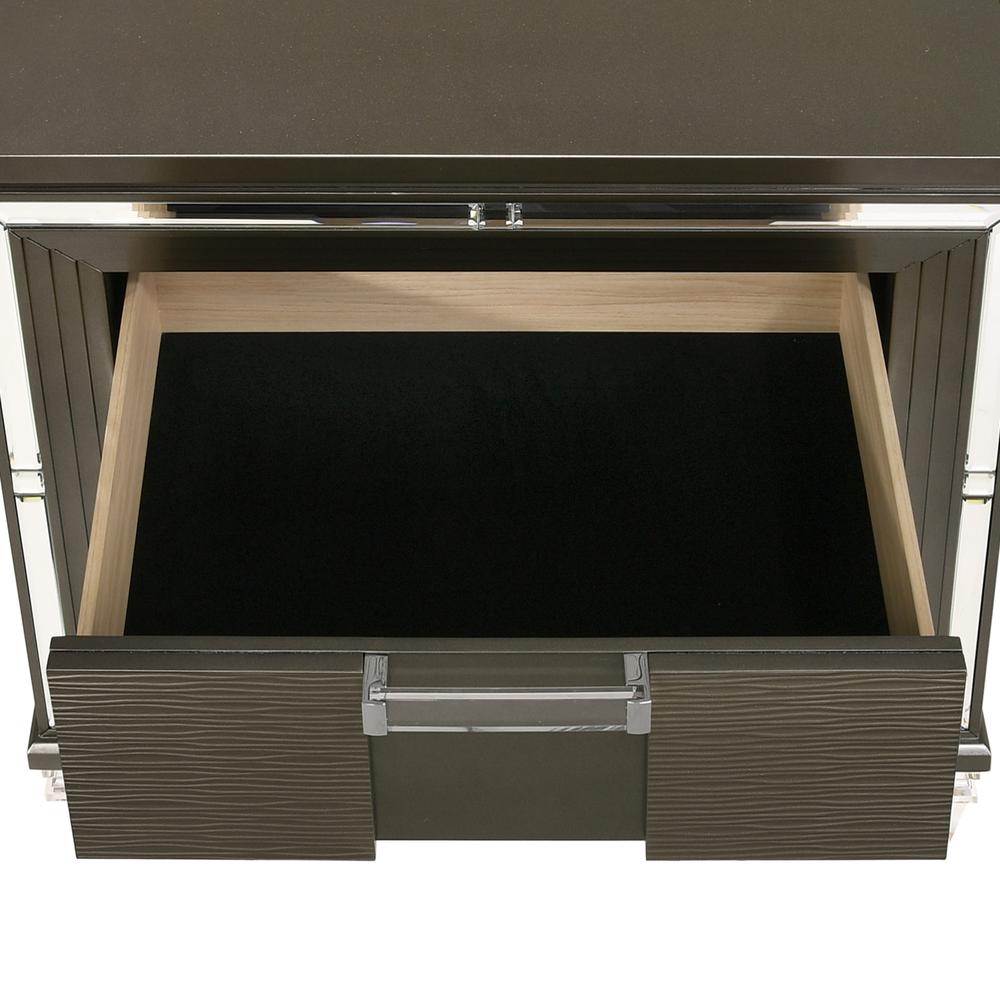 Charlotte 2-Drawer Nightstand w/ USB. Picture 9