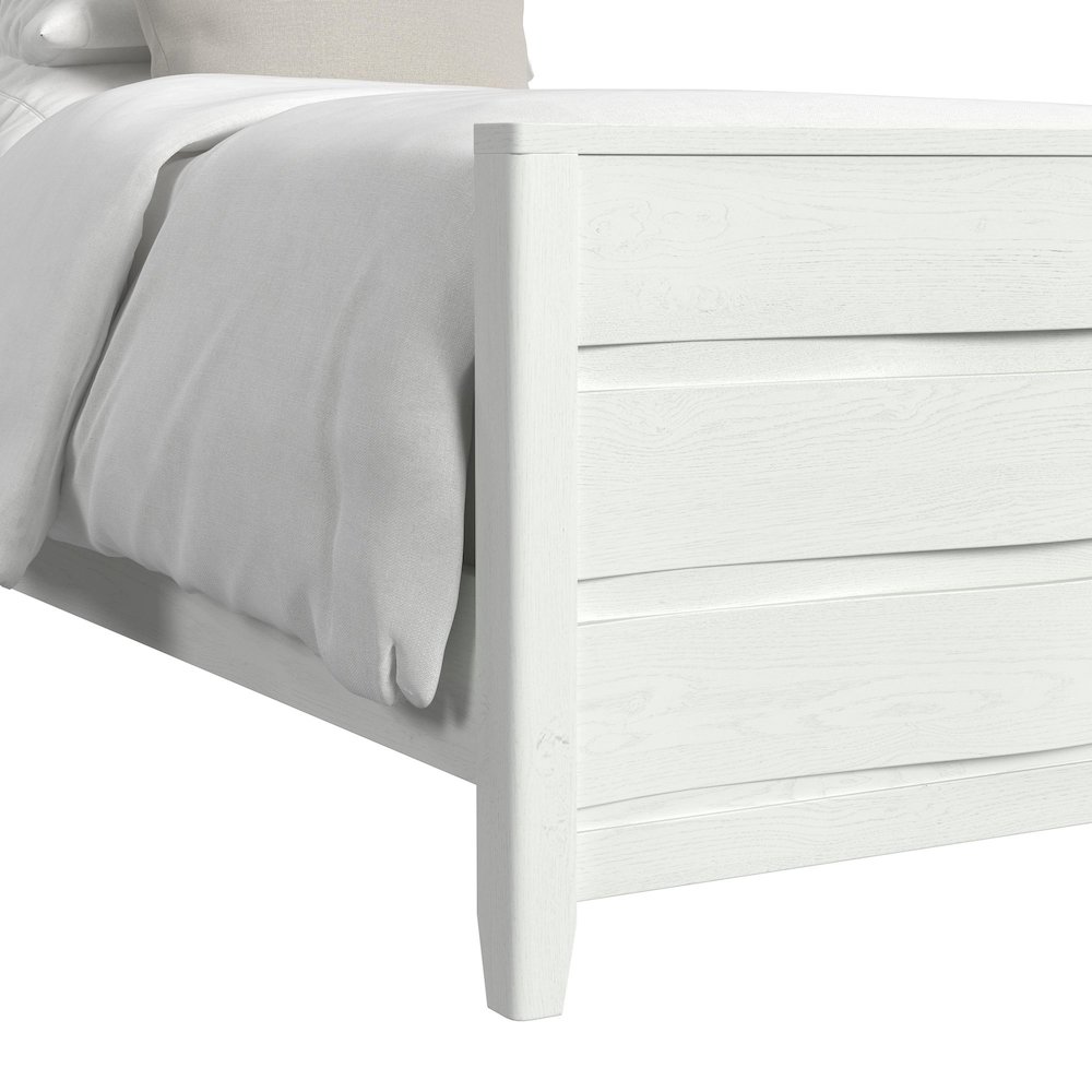 Chett Twin Bed with LED in White. Picture 6