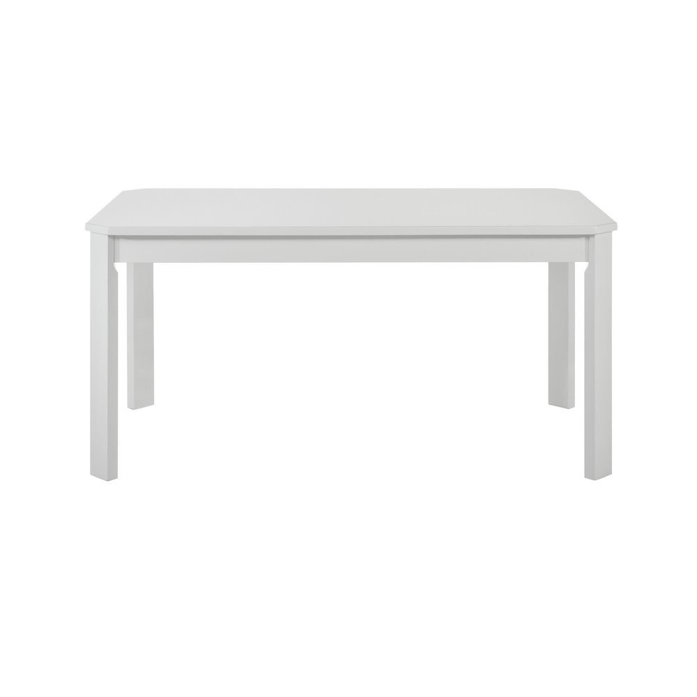 Daniel 5PC Dining Set with Table and 4 Chairs in White. Picture 2