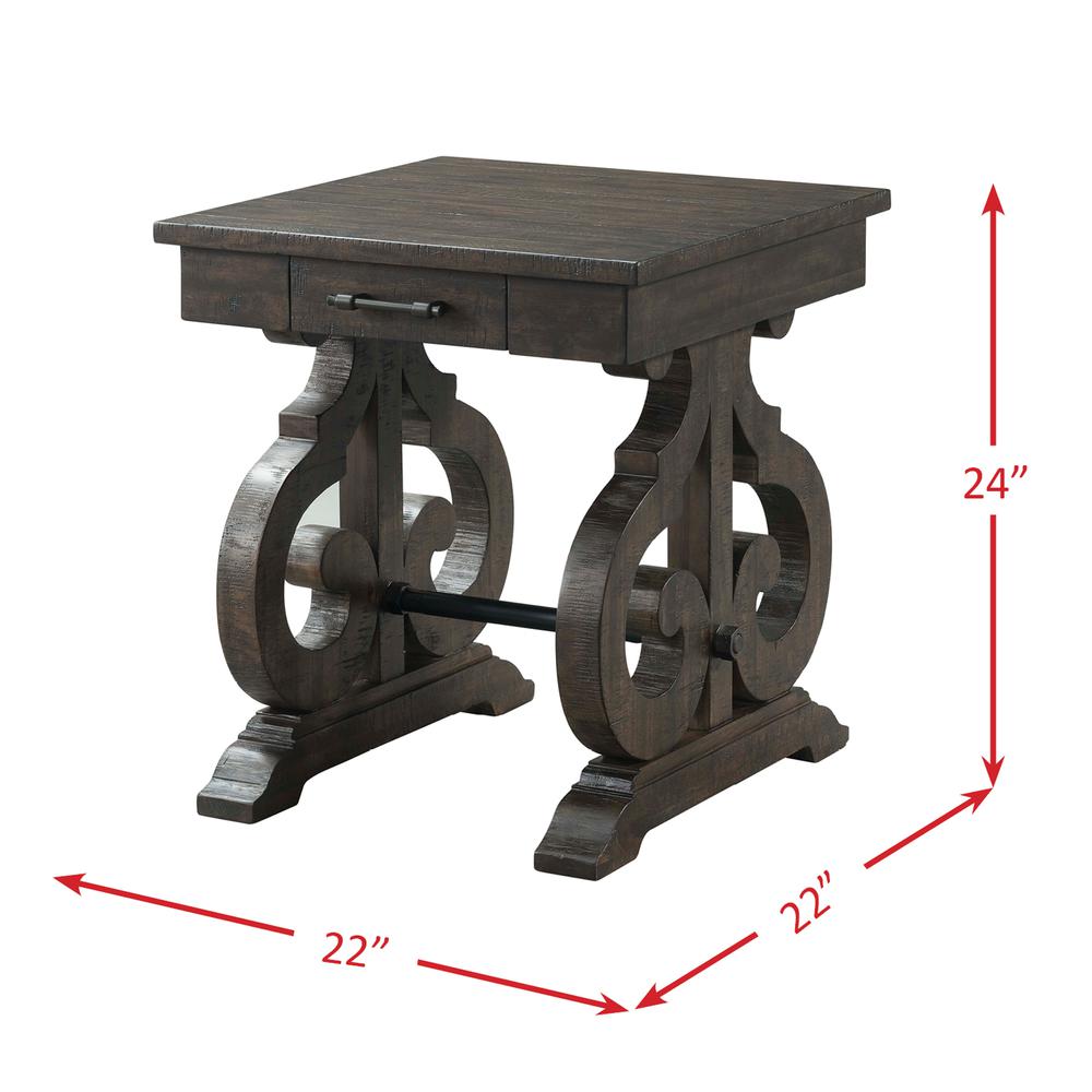 Stanford Chair Side Table. Picture 7