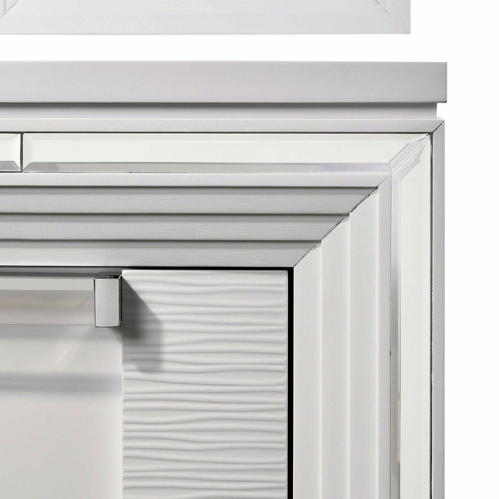 Picket House Furnishings Charlotte 3PC Vanity Set in White. Picture 6