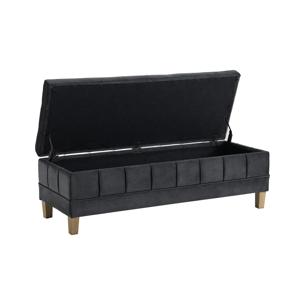 Jude Tufted Storage Ottoman. Picture 7