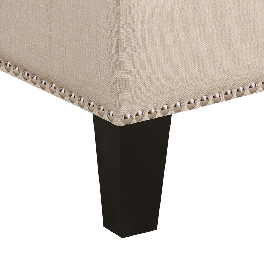 Emery Natural Ottoman. Picture 4