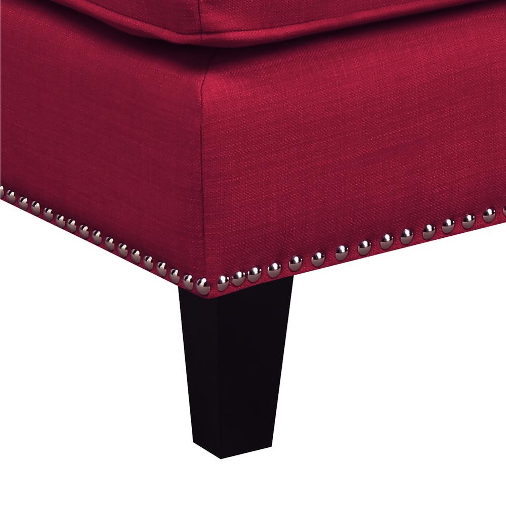 Emery Berry Ottoman. Picture 4