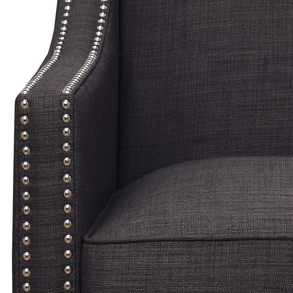 Emery Charcoal  Chair. Picture 6